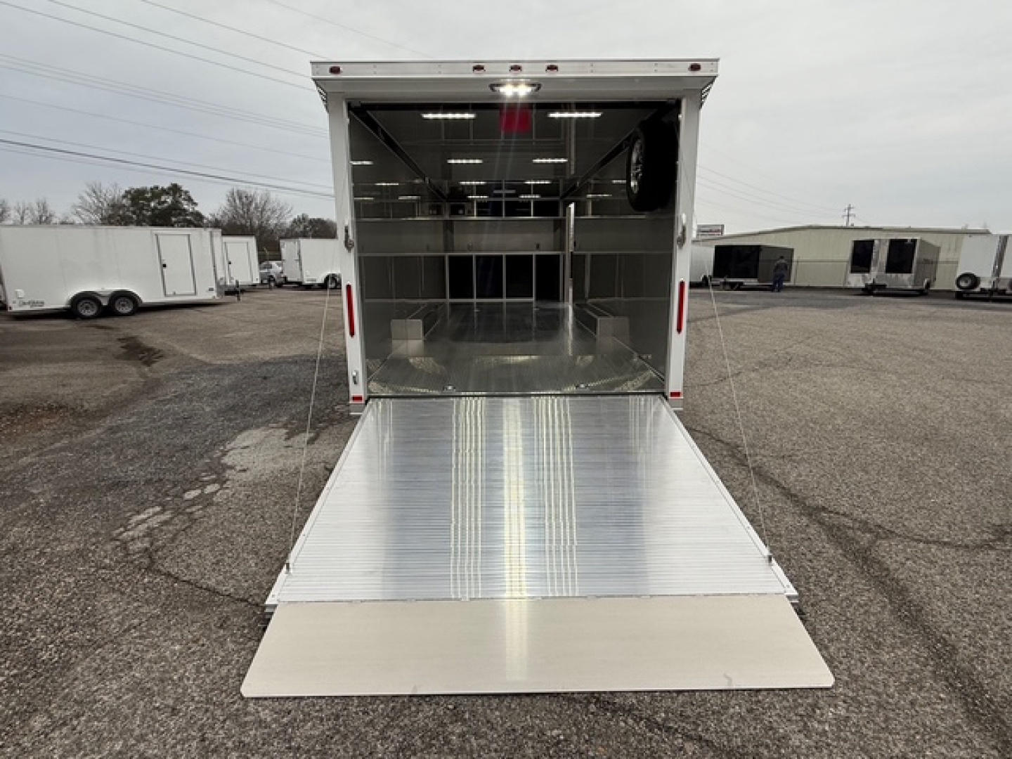 New 2026 INTECH 8.5X28 RACE TRAILER
