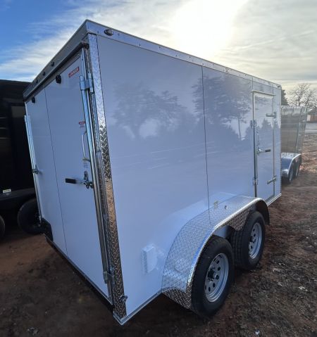 New 2026 Family Trailer 6x12 Tandem Axles Cargo / Enclosed Trailer-Screwless Exterior - BASIC PKG