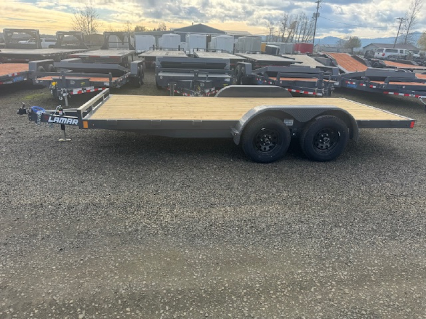 New 2026 LAMAR TRAILERS CE 83x16 7K Flatbed Trailer