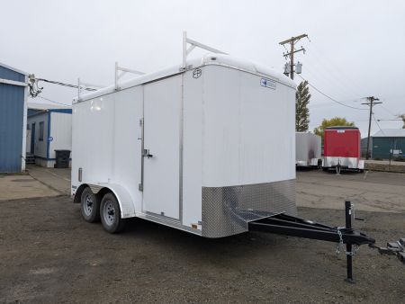 New 2026 CONTINENTAL CARGO TW714/7k TA2 Cargo / Enclosed Trailer PLUS EXTRA 6  SIDES