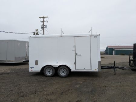 New 2026 CONTINENTAL CARGO TW714/7k TA2 Cargo / Enclosed Trailer PLUS EXTRA 6" SIDES