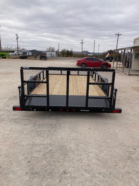 New 2026 Top Hat 14'x83" DSP Utility Trailer