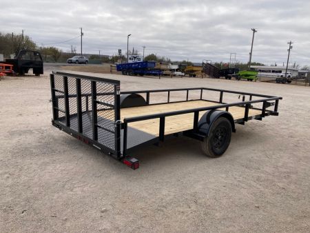 New 2026 Top Hat 14'x83" DSP Utility Trailer