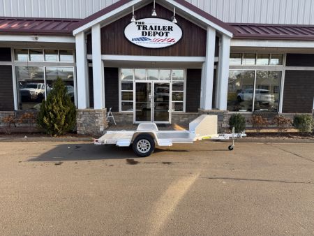 New ALUMA 4′ X 10’6″ 1-PLACE MOTORCYCLE TRAILER 2K