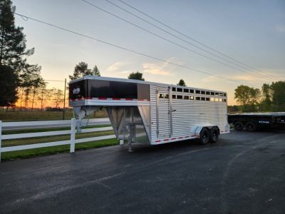 New 2026 Frontier Trailers 7X20LIVESTOCK Stock / Stock Combo Trailer