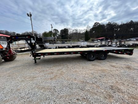 New 2026 Load Trail 102x25 14k w/raised neck Equipment Trailer