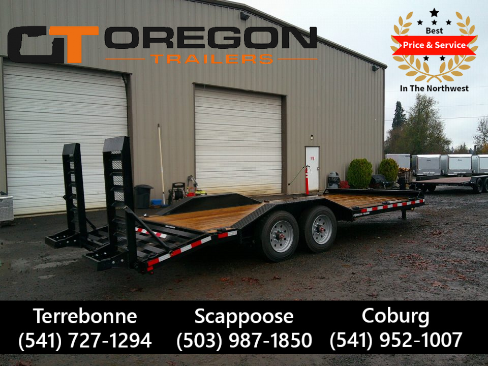 New 2026 Sure-Trac 17.6 GVWR D/O fender Equipment Trailer