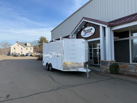 New EZ Hauler 8’6″ X 16′ ENCLOSED CONTRACTOR TRAILER 9.9K