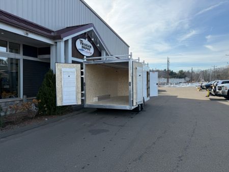 New EZ Hauler 8’6″ X 16′ ENCLOSED CONTRACTOR TRAILER 9.9K