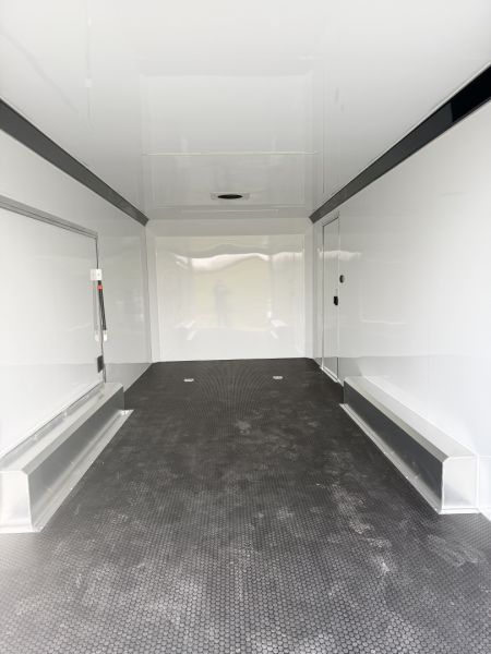 New 2026ATC 8.5 x 20 ROM400 Enclosed ALUMINUM Car Hauler w/ PED Door
