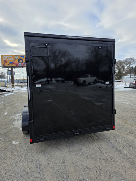 New 2026 Formula Trailers 7x16 7' INSIDE 080 SCREWLESS BLACKOUT DRINGS ALUM WHEELS SXS UTV GOLFCART Cargo / Enclosed Trailer