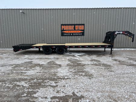 New 2026 Liberty 30 Low Profile Gooseneck Flatbed Trailer