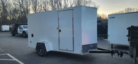 New 6 x 12 Look ST DLX Cargo 3k w/ Aluminum Wheels