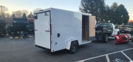 New 6 x 12 Look ST DLX Cargo 3k w/ Aluminum Wheels