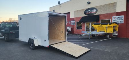 New 6 x 12 Look ST DLX Cargo 3k w/ Aluminum Wheels
