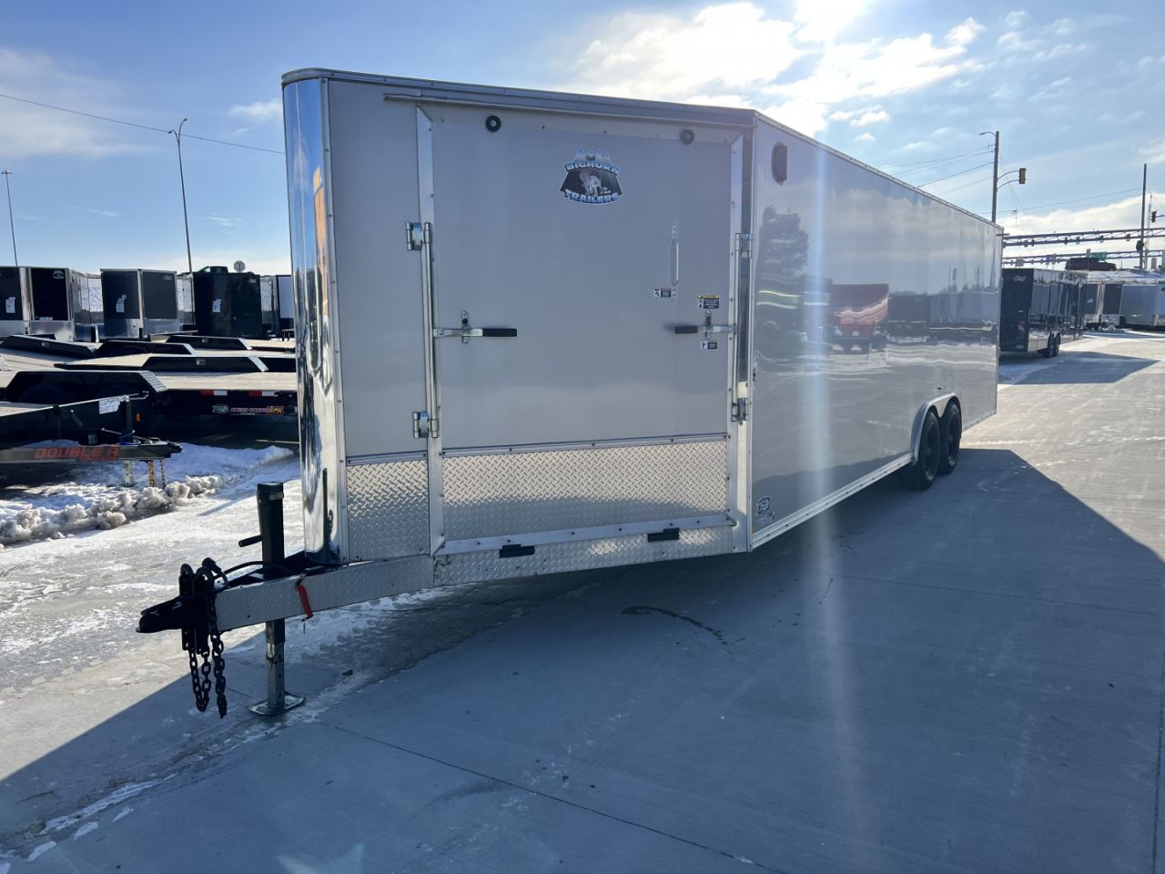 Used 2022 R&M Manufacturing 829 drive out Cargo / Enclosed Trailer