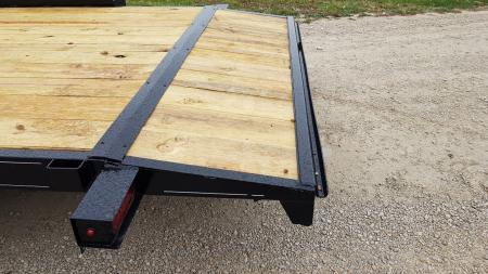 New 2026 MEB 7x20 Open Wood Deck Auto Hauler Car / Racing Trailer 7K