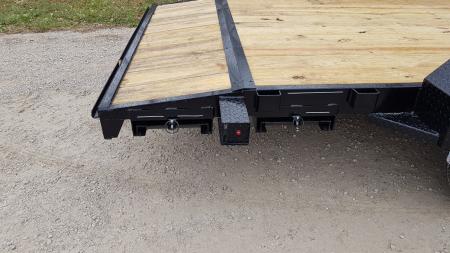New 2026 MEB 7x20 Open Wood Deck Auto Hauler Car / Racing Trailer 7K