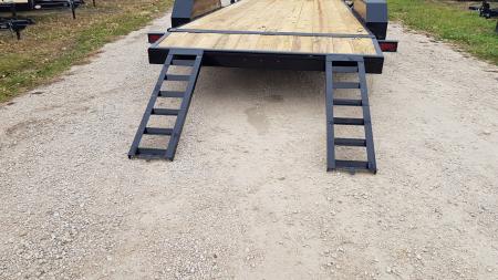 New 2026 MEB 7x20 Open Wood Deck Auto Hauler Car / Racing Trailer 7K