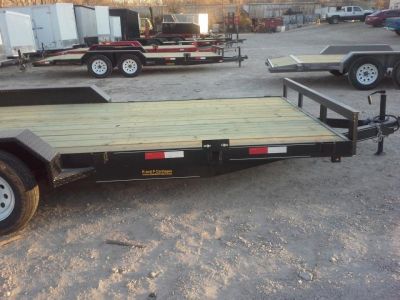 New 2026 MEB 7x20 Open Wood Deck Auto Hauler Car / Racing Trailer 7K