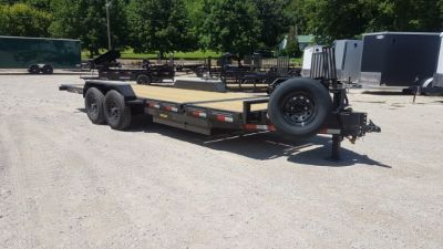 New 2026 MEB 18+4 Tilt Bed Equipment Trailer 14K