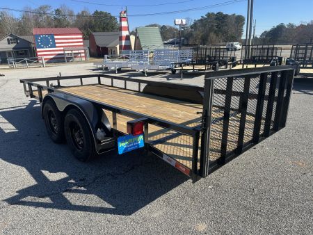 New 2026 77X16 TANDEM AXLE UTILITY TRAILER WITH BRAKES