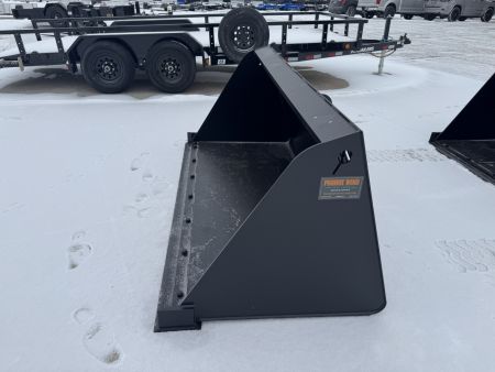 New 2026 Jenkins Iron and Steel 7' Skid Steer Snow Bucket Attachment