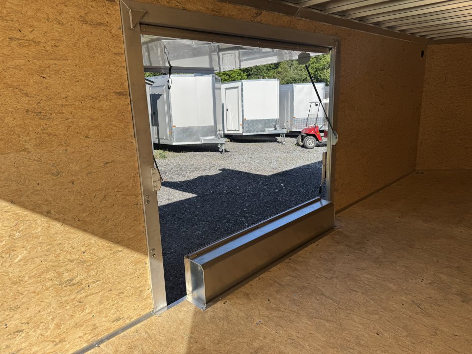 New 2027 E-Z Hauler EZEC8.5X24CH XLT PRO Car Hauler, 7 FOOT 1 INCH INTERIOR HEIGHT, ELITE ESCAPE DOOR, .080 POLY SIDES, REAR CANOPY, FREE ALUMINUM WHEEL UPGRADE