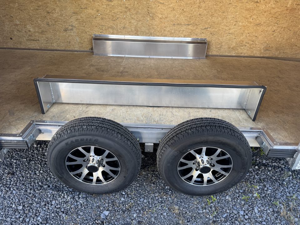 New 2027 E-Z Hauler EZEC8.5X24CH XLT PRO Car Hauler, 7 FOOT 1 INCH INTERIOR HEIGHT, ELITE ESCAPE DOOR, .080 POLY SIDES, REAR CANOPY, FREE ALUMINUM WHEEL UPGRADE