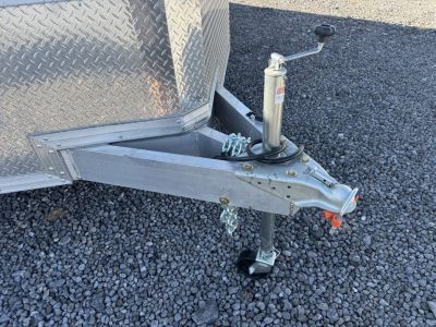 New 2027 E-Z Hauler EZEC8.5X24CH XLT PRO Car Hauler, 7 FOOT 1 INCH INTERIOR HEIGHT, ELITE ESCAPE DOOR, .080 POLY SIDES, REAR CANOPY, FREE ALUMINUM WHEEL UPGRADE