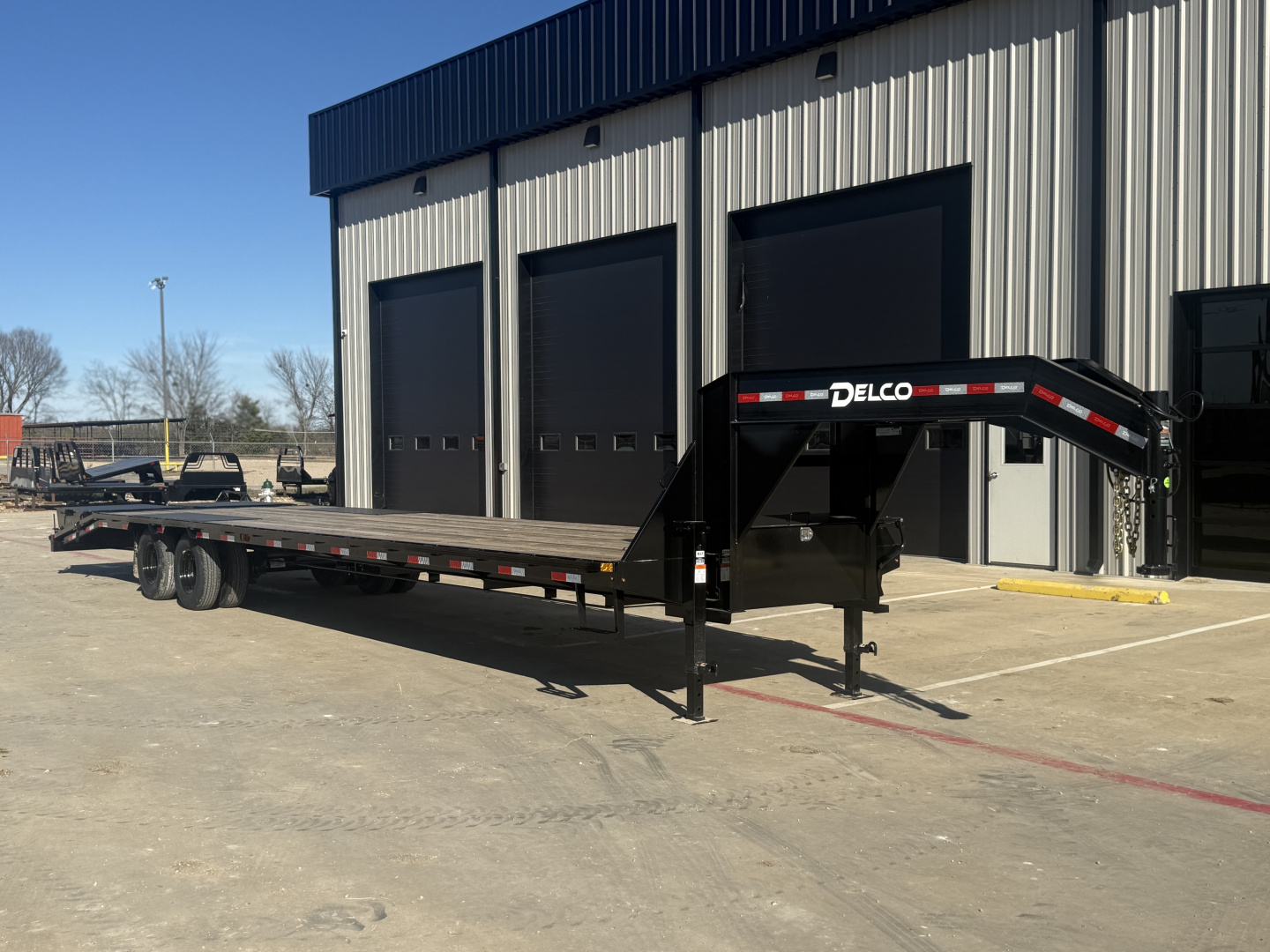 New 2026 Delco Trailers FD36 Flatbed Trailer 42101