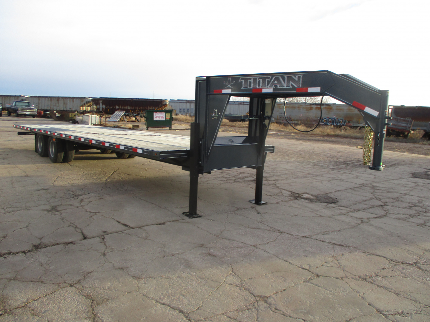 New 2026 Titan Trailer Flatbed Flatbed Trailer 8'6 X 33