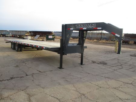 New 2026 Titan Trailer Flatbed Flatbed Trailer 8'6 X 33
