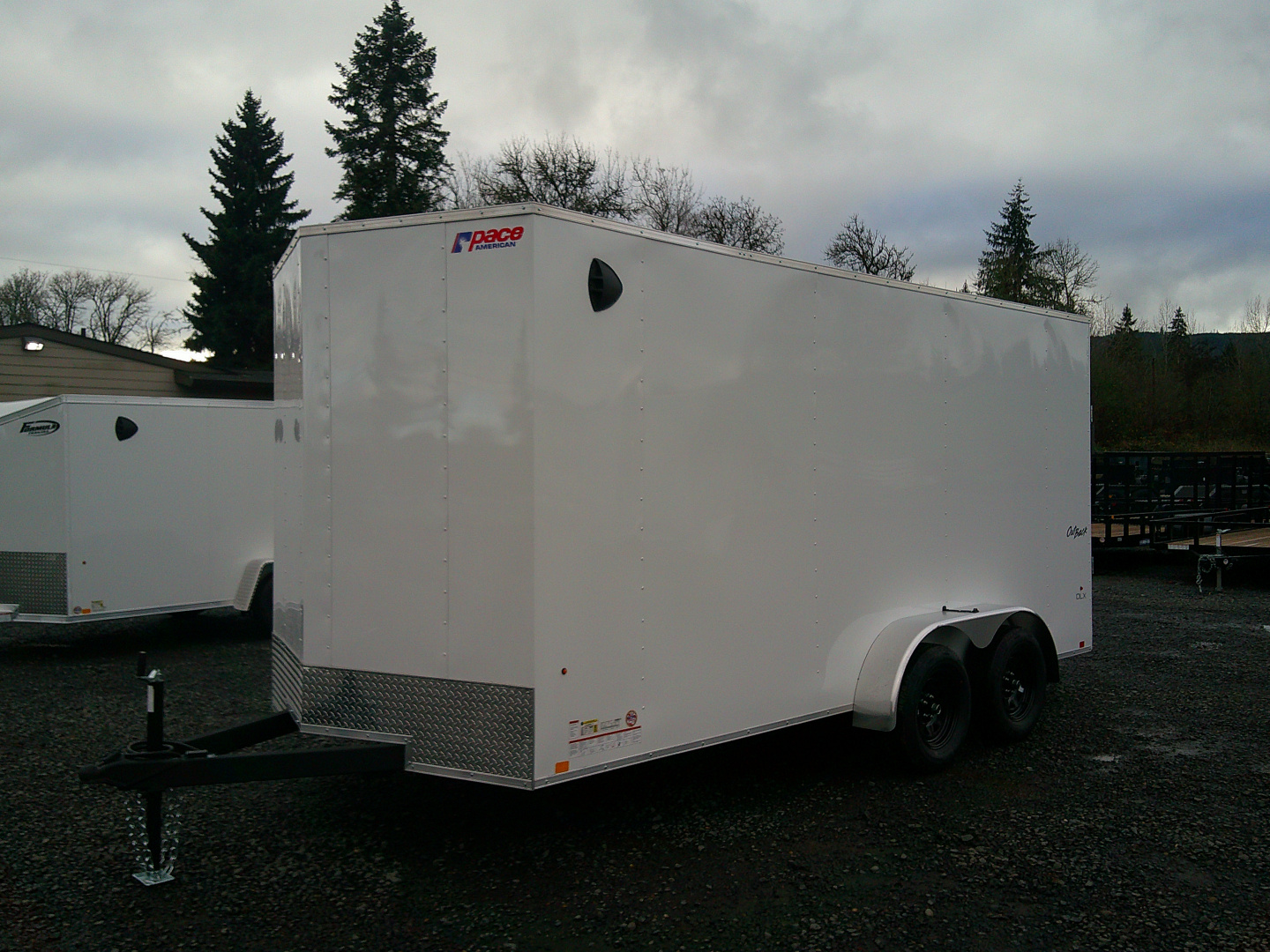 Used 2026 Pace 7x16 7K Cargo / Enclosed Trailer