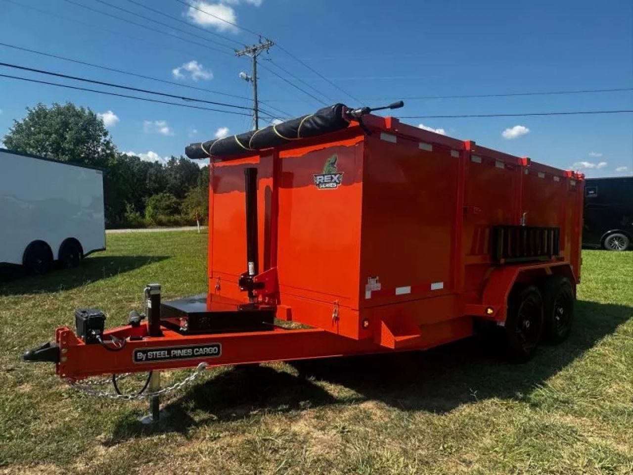 New 2027 Steel Pines Cargo 7X14 Dump Trailer Dump Trailer