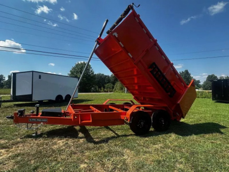 New 2027 Steel Pines Cargo 7X14 Dump Trailer Dump Trailer