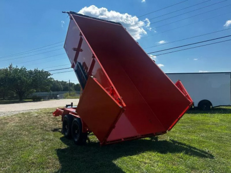 New 2027 Steel Pines Cargo 7X14 Dump Trailer Dump Trailer