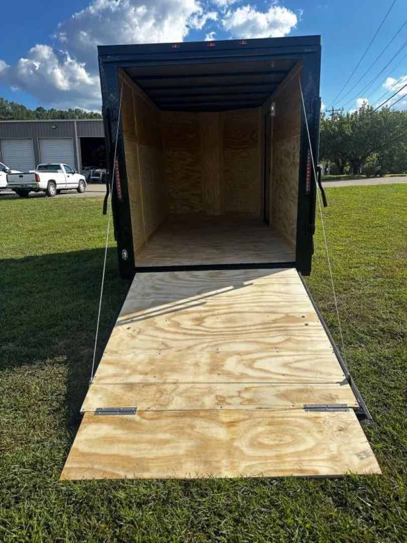 New 2026 Steel Pines Cargo 6X12 SA Luxe WHT Cargo / Enclosed Trailer