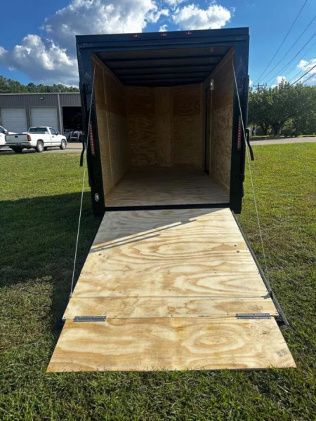 New 2026 Steel Pines Cargo 6X12 SA Luxe WHT Cargo / Enclosed Trailer