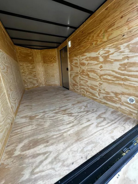 New 2026 Steel Pines Cargo 6X12 SA Luxe WHT Cargo / Enclosed Trailer