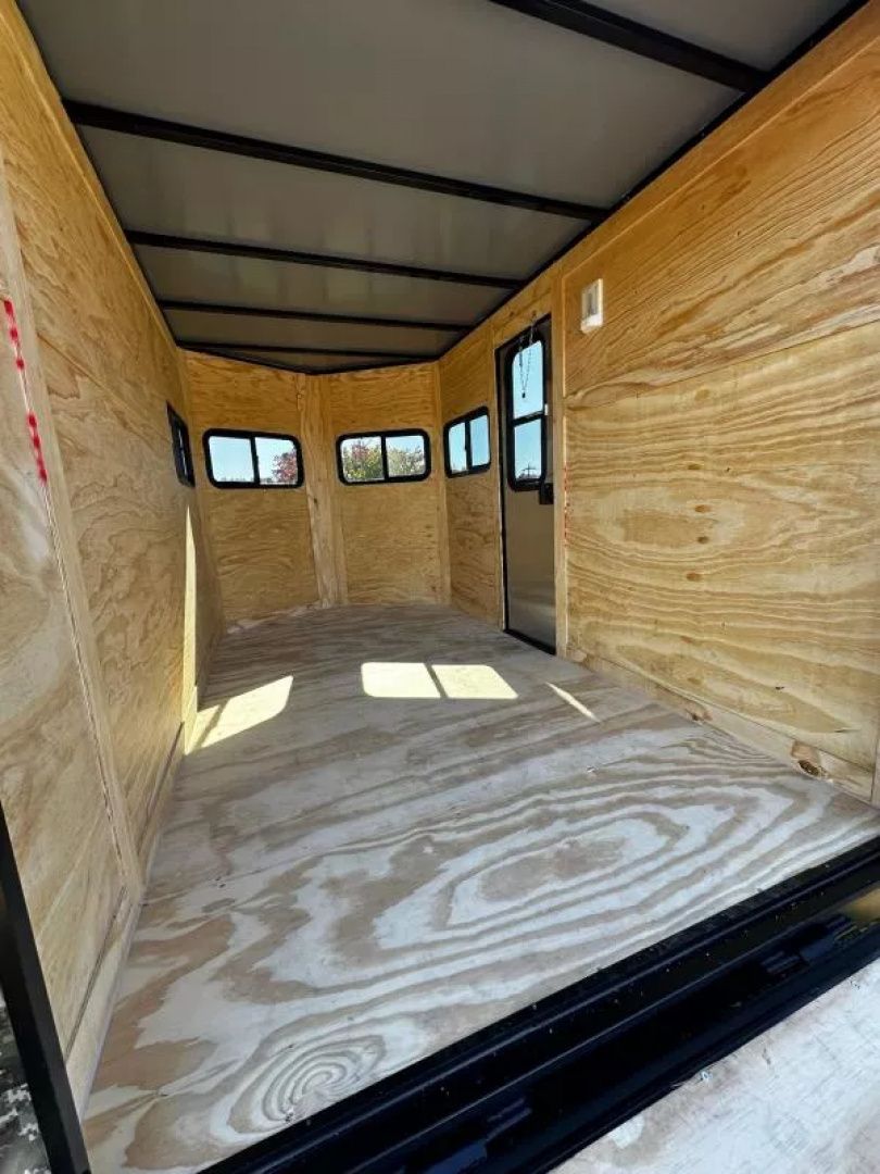 New 2027 6X10 -Enclosed Trailer -3500LB Single Axle -Camo- Blackout