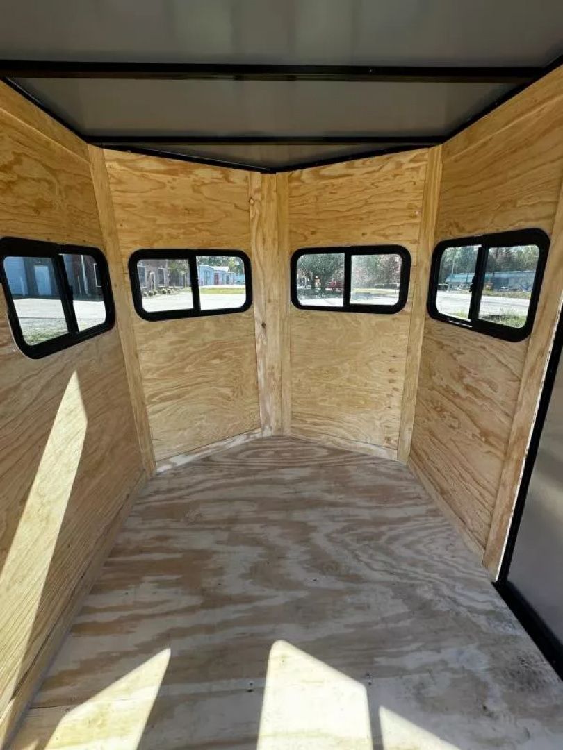 New 2027 6X10 -Enclosed Trailer -3500LB Single Axle -Camo- Blackout
