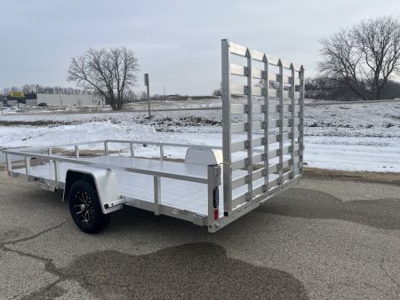 New 2026 Black Rhino Aluminum 81"X14' LSS714A (ATV / UTV / Side by Side) Utility Trailer