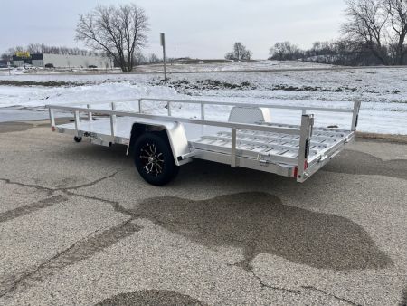 New 2026 Black Rhino Aluminum 81"X14' LSS714A (ATV / UTV / Side by Side) Utility Trailer