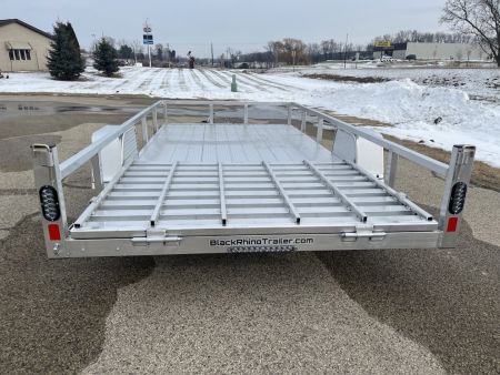 New 2026 Black Rhino Aluminum 81"X14' LSS714A (ATV / UTV / Side by Side) Utility Trailer
