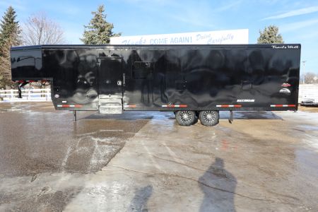 New 2026 Trails West 28' RPM Gooseneck Snowmobile Trailer