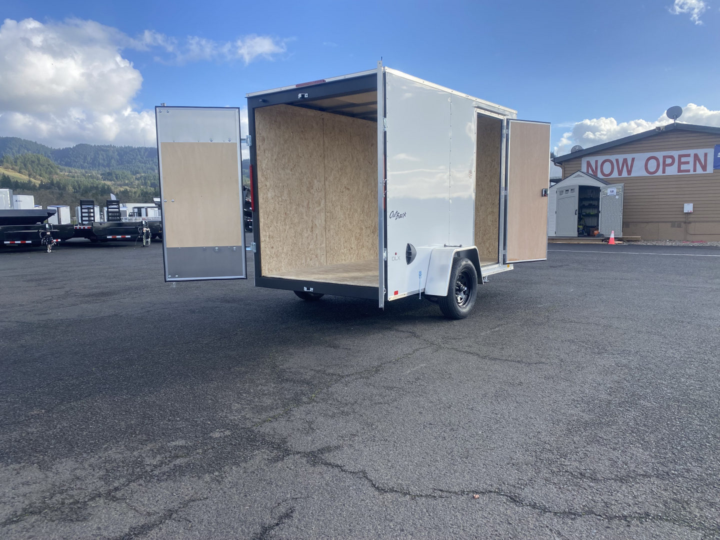 New 2026 Pace American 6x10 Enclosed Double Door 3K GVWR