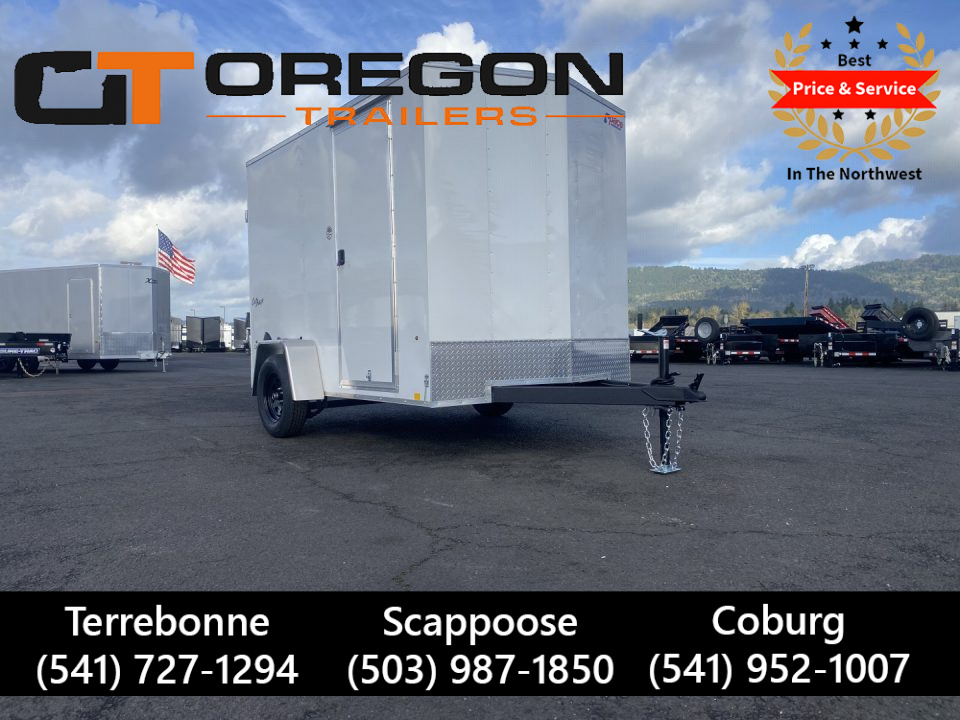 New 2026 Pace American 6x10 Enclosed Double Door 3K GVWR