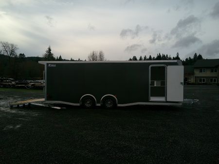 New 2026 ALCOM 8.5x24 10K Aluminum Car Hauler