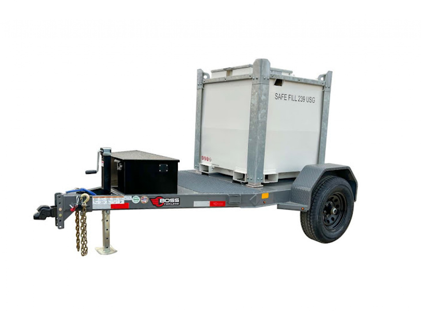 New 2027 Boss Trailers Double Wall Fuel Trailer